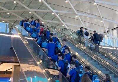 Saliendo del aeropuerto